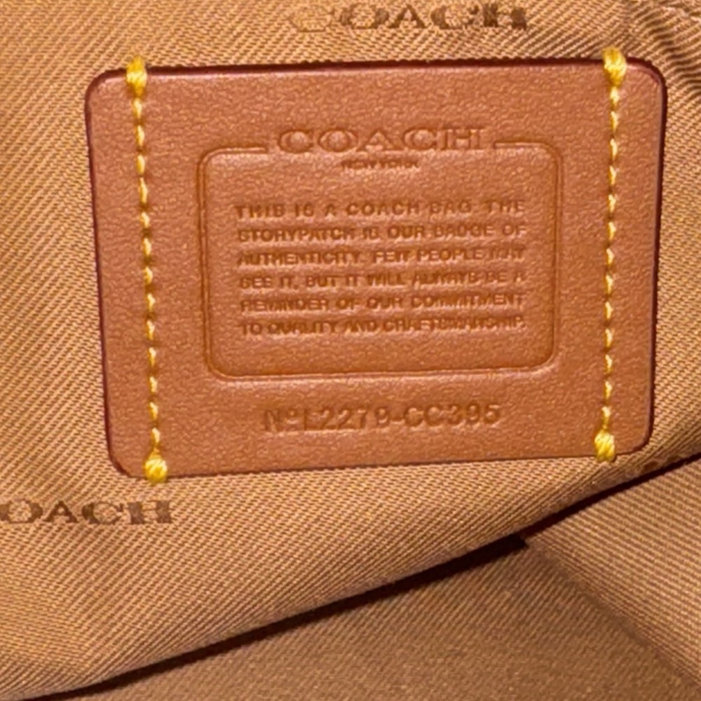 Coach Bubblegum Pink Pebbled Leather Taylor Shoulder Tote Bag Purse CC395 Cute - Picture 12 of 12
